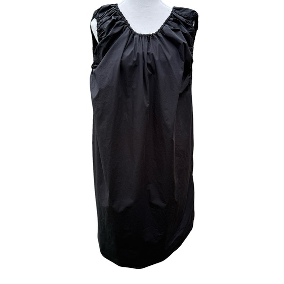 Chepè Dresses & Skirts - Chepe Made in Italy Black‎ Cotton Sleeveless Dress Minimalist Casual Medium